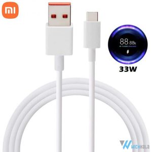 کابل اصلی شیائومی 3A توربو شارژ