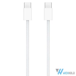 کابل شارژر تایپ C به C اپل اورجینال 60w