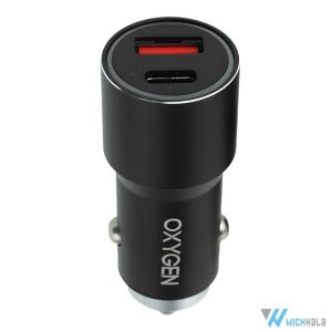 شارژر فندکی اکسیژن AC03 38W | شارژ سریع موبایل و دستگاه‌ها