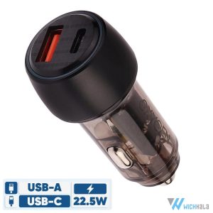 شارژر فندکی اکسیژن AC08 22.5W | شارژ سریع موبایل و دستگاه‌ها