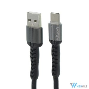 کابل شارژ USB به Lightning اکسیژن OXYGEN مدل LX7