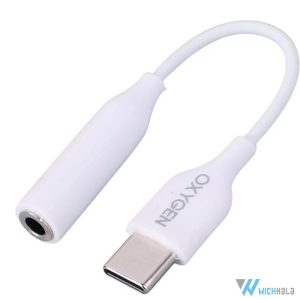 تبدیل Type-C به AUX اکسیژن مدل R-3 مناسب گوشی و تبلت