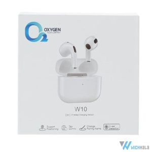 ایرپاد اکسیژن W10 | هندزفری بلوتوث بی‌سیم باکیفیت
