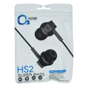 هندزفری با سیم اکسیژن مدل HS2 – میکروفون دار و کیفیت عالی