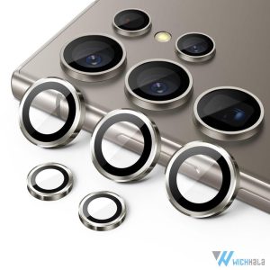 محافظ لنز دوربین سامسونگ Galaxy S24 Ultra – شفاف ضد خش و ضد ضربه