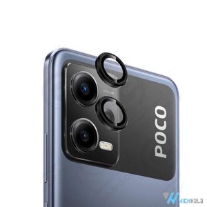 گلس محافظ لنز دوربین شیائومی Poco X5 Pro مدل شفاف ضد خش و ضد اثر انگشت