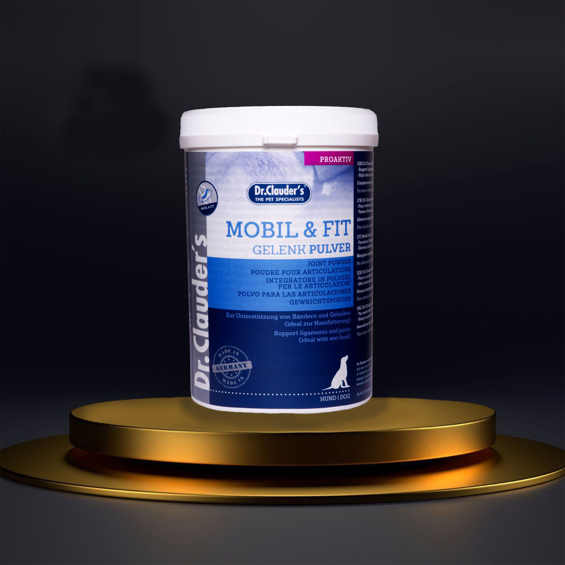 پودر مفاصل استخوان سگ دکتر mobil & fit dr.clauders موبیل فیت (اورجینال)